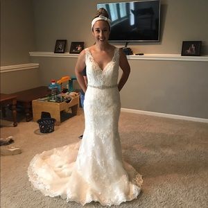Maggie Sottero ZAMARA wedding gown size 10